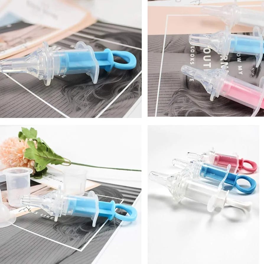 Pet Medicine Feeder Integrated Dog and Cat Medicine Feeder / Liquid Feeder Syringe Medicine Pusher (Random Colour)