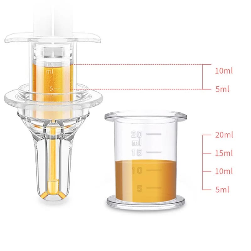 Pet Medicine Feeder Integrated Dog and Cat Medicine Feeder / Liquid Feeder Syringe Medicine Pusher (Random Colour)