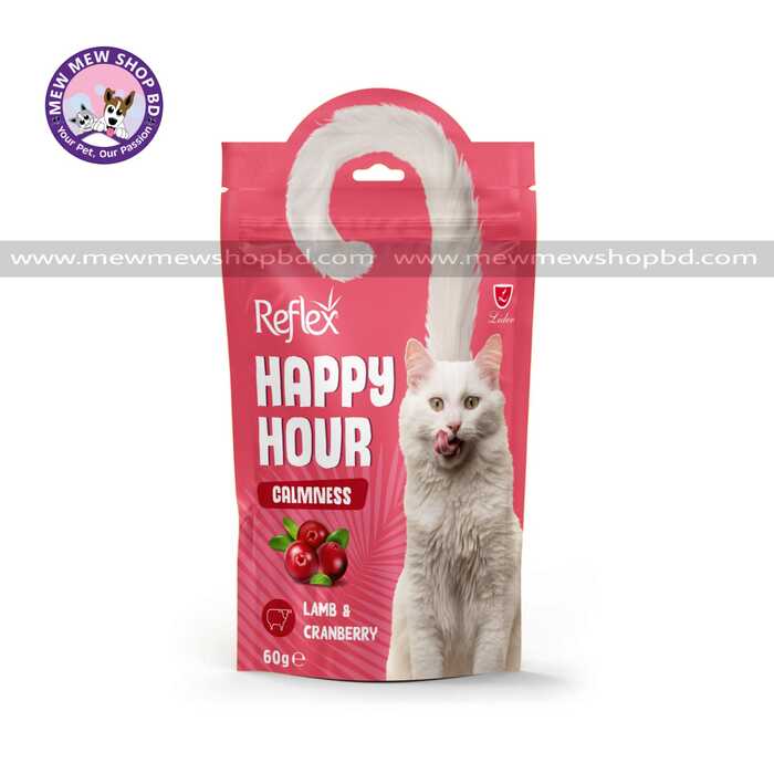 Reflex Happy Hour Calmness Treat with Lamb & Cranberry Flavor 60g [Turkey]