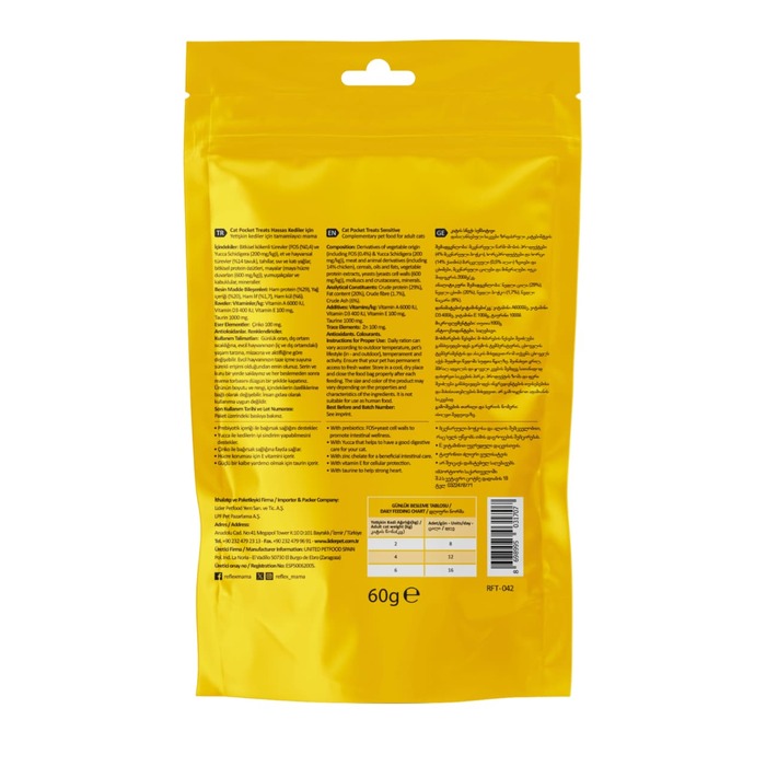 Reflex Pocket Treat Sensitive 60gm [Spain]