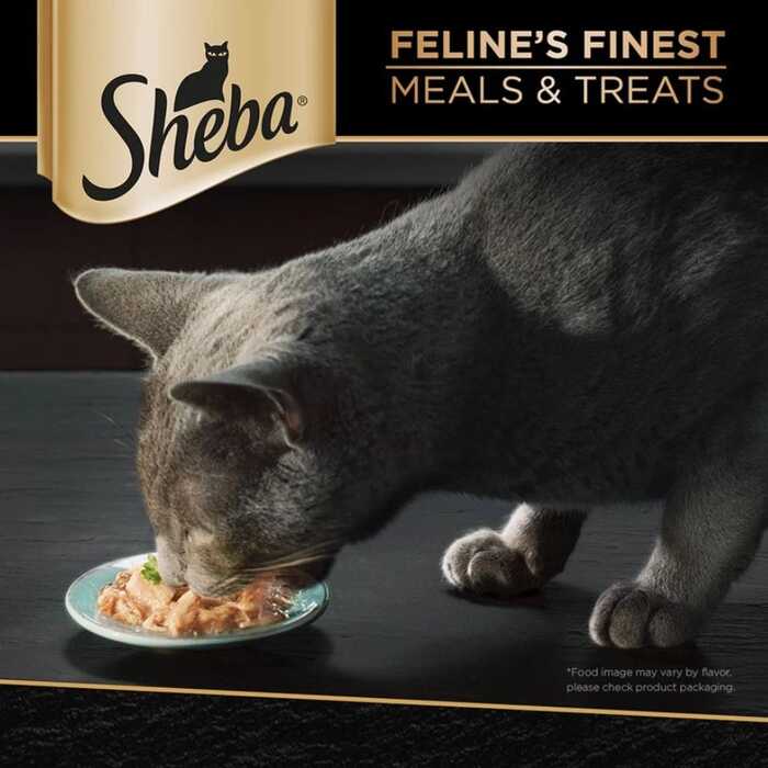 Sheba Tuna with Shredded Crab Can Cat Food 85g
