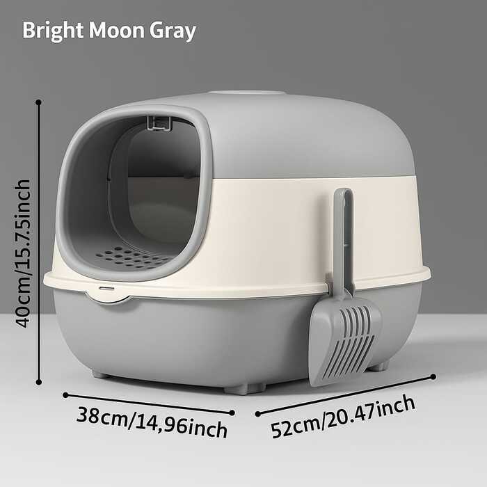 Multifunctional Super Premium Front Door Closed Litter Box with Scoop with Single Door (Inside Dhaka Only)