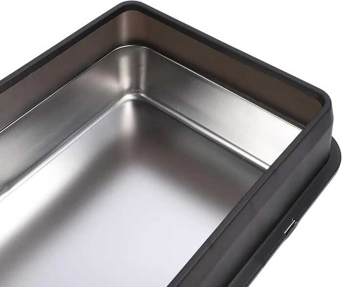 Stainless Steel Lower Part Extra Large Enclosed Litter box with Plastic Top & Free Litter Scoop