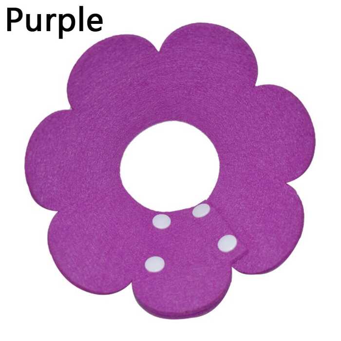 Sunflower Shape Colorful Adjustable Ecollar / Sergical Collar for Pet Cat & Puppy