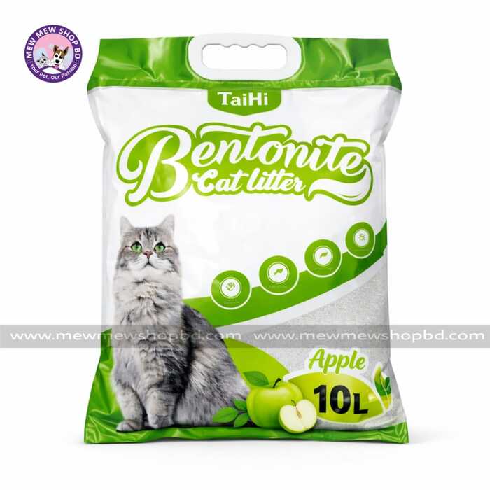 TaiHi Bentonite Cat Litter Apple 10L