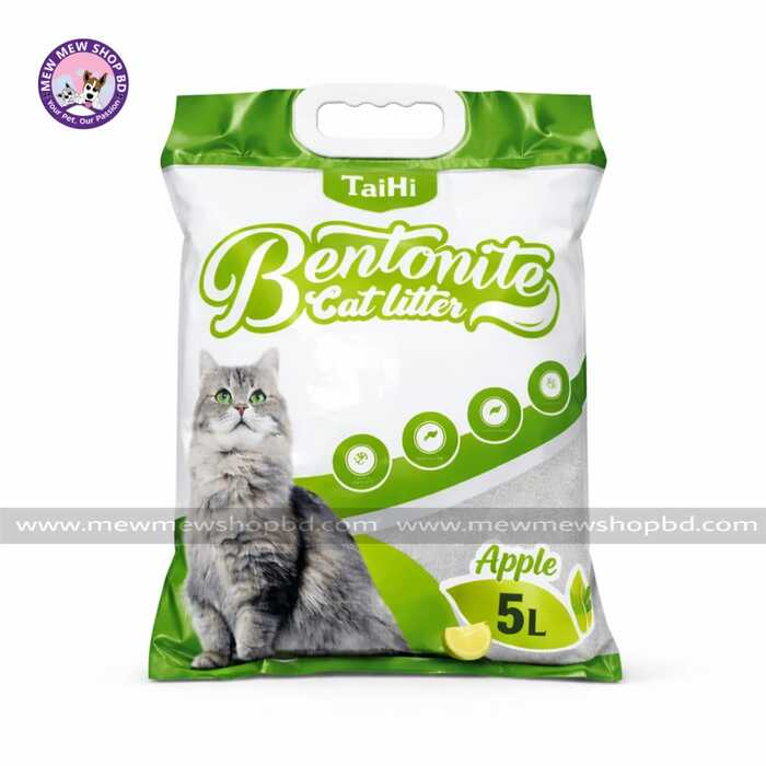 TaiHi Bentonite Cat Litter Apple 5L