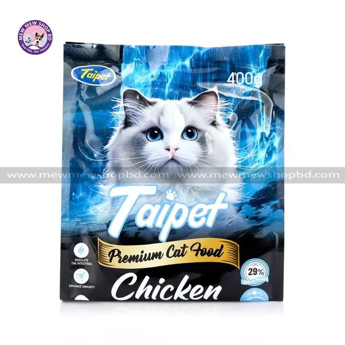 Taipet Premium Cat Food Chicken, Milk & Fish for Kitten 400g