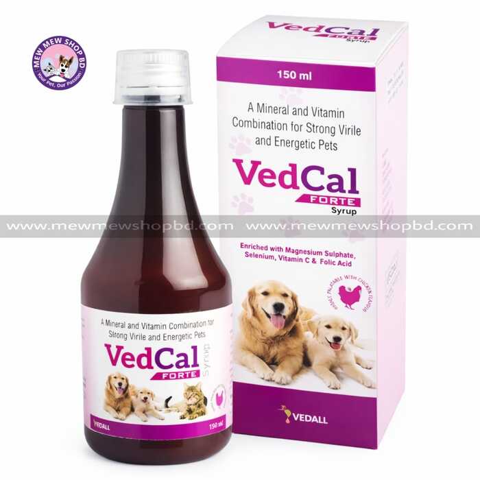 VedCal Forte Syrup for Dogs & Cats 150ml