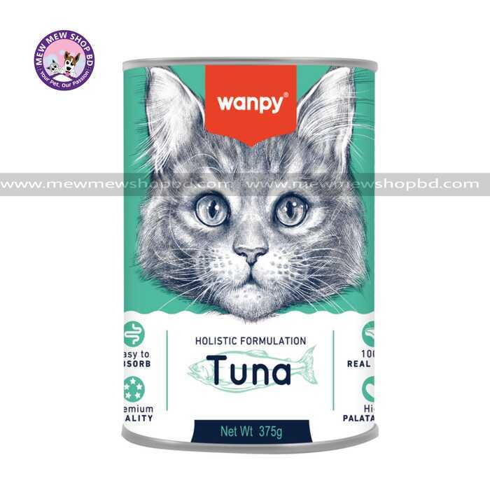 Wanpy Holistic Formulation Can Tuna 375g