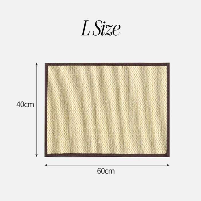 Strong Bamboo Cat Scratcher Mat Wall Sofa Protection Cat Scratch Board Pad Usable for Cat Paws