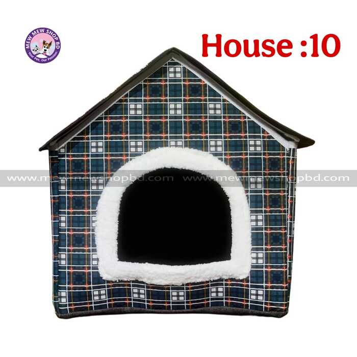 Square Shape Pet Cat House (Made In Bangladesh)