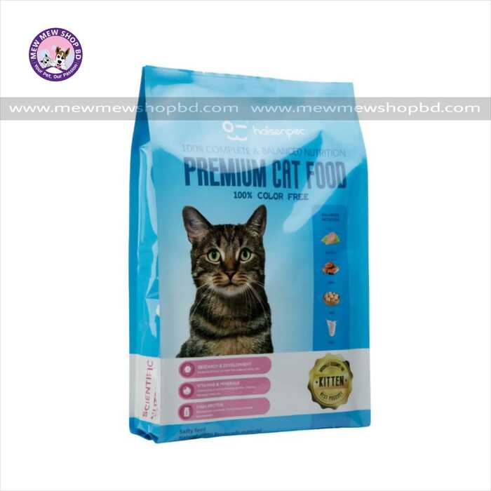 Haisenpet Premium Kitten Food with Chicken, Fish & Egg 1.2kg