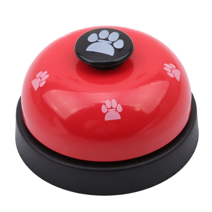 Cat Dog Feeding Dinner Bell Toy Pet Training Ring Bell Educational Toy Pet Training