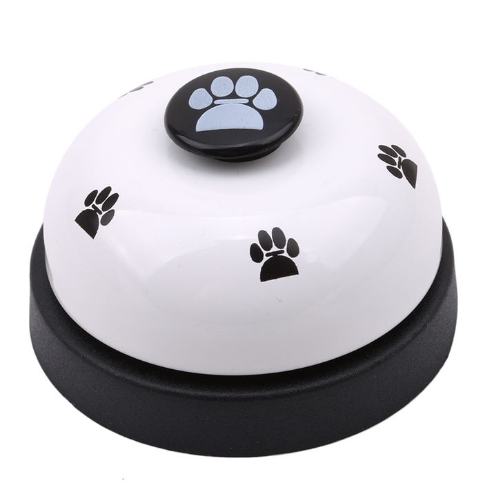 Cat Dog Feeding Dinner Bell Toy Pet Training Ring Bell Educational Toy Pet Training