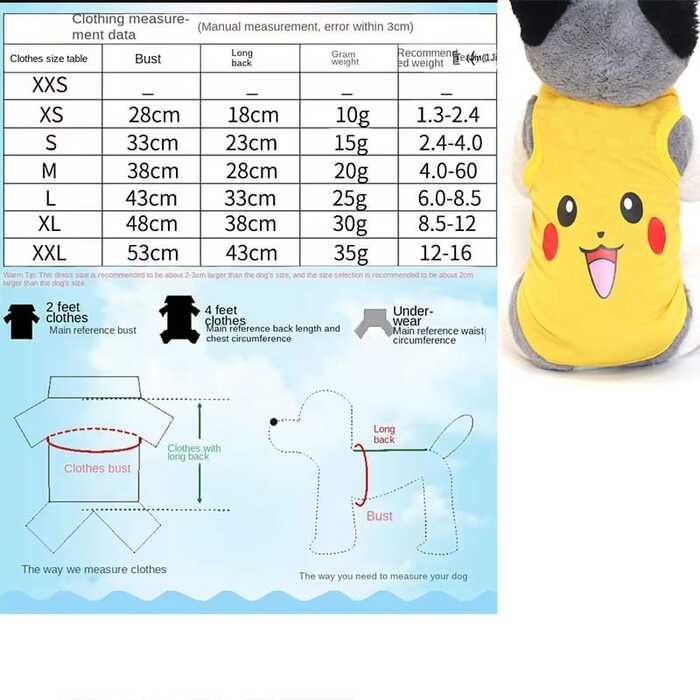 Cute Cat Tshirt Pet Cartoon Clothing Summer Dress / Shirt  ( No Exchange)