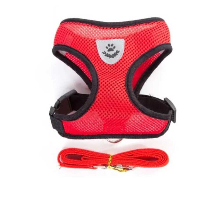 Cat Jacket Harness Harness And Leash Set Puppy Cat Vest Harness