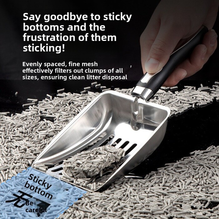 High Quality Materials Stainless Steel Cat Litter Scoop