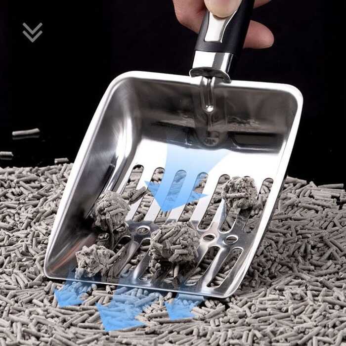 High Quality Materials Stainless Steel Cat Litter Scoop