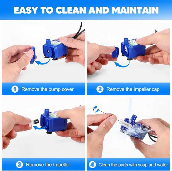 Water Fountain Replacement Water Fountain Pump with Indicator for (Model A)