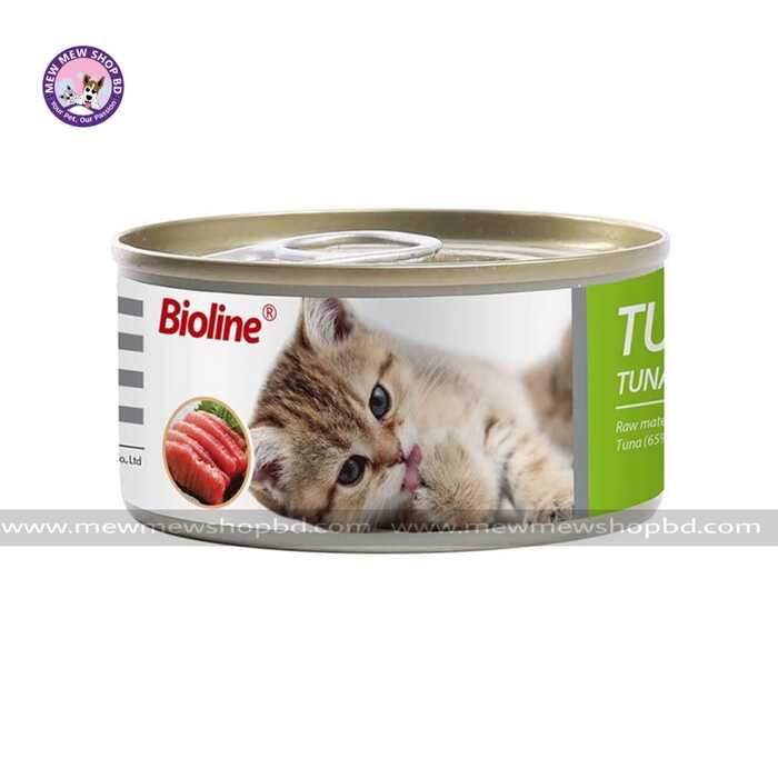 Bioline Tuna Canned Wet Food for Cat 85g