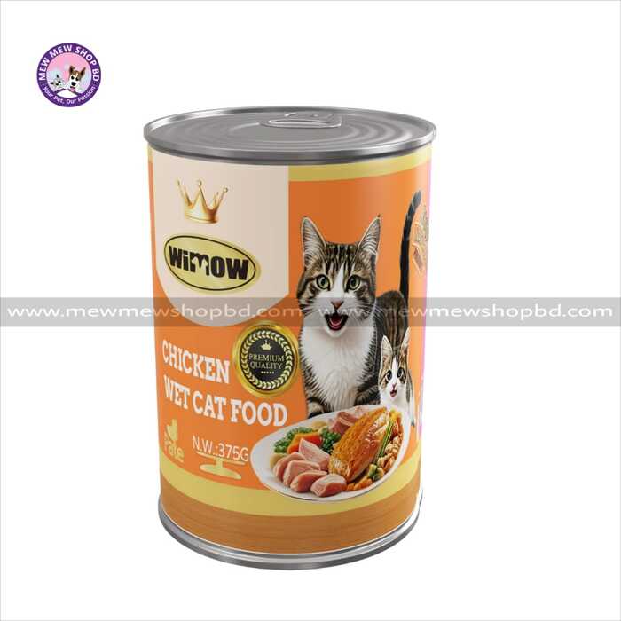 Wimow Grain Free Chicken Pate Canned 375g