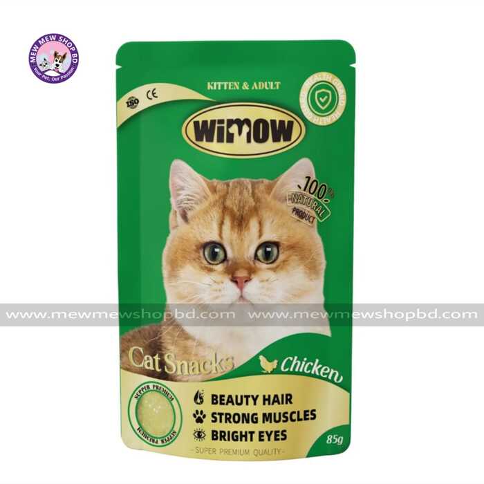 Wimow Grain Free Premium Chicken Pouch 85g