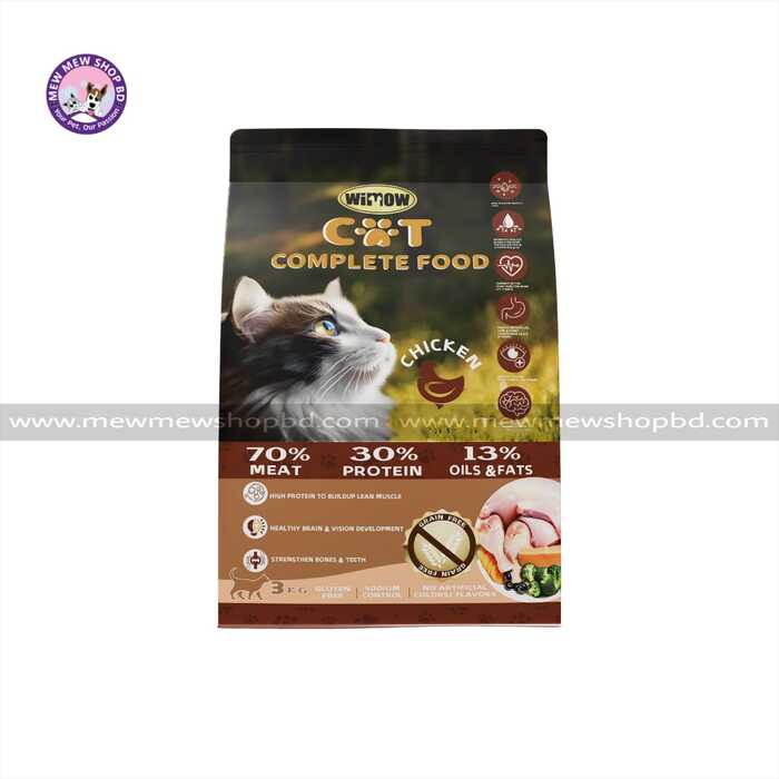 Wimow Grain Free Dry Complete Food 3kg