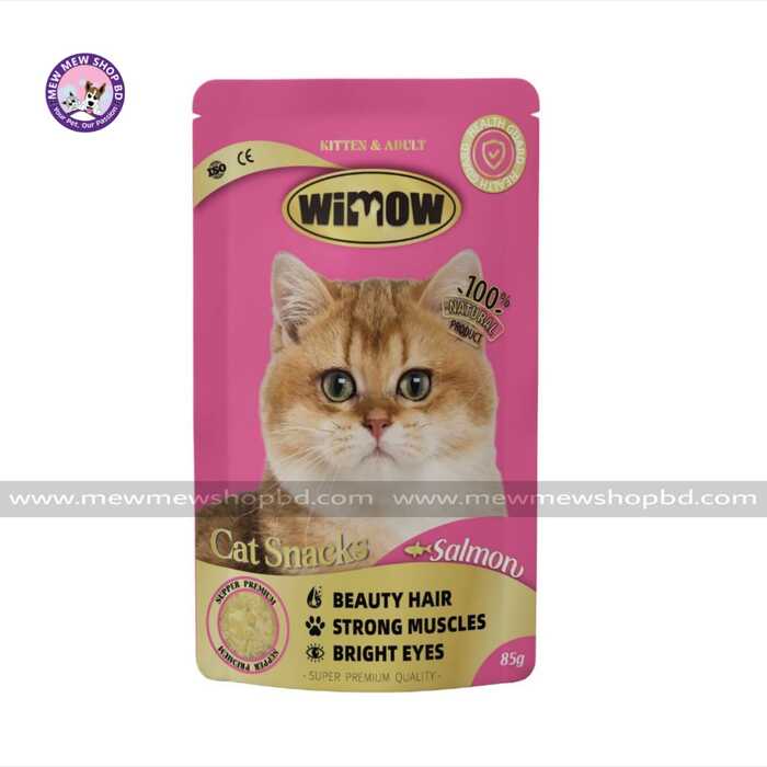 Wimow Grain Free Premium Salmon Pouch 85g