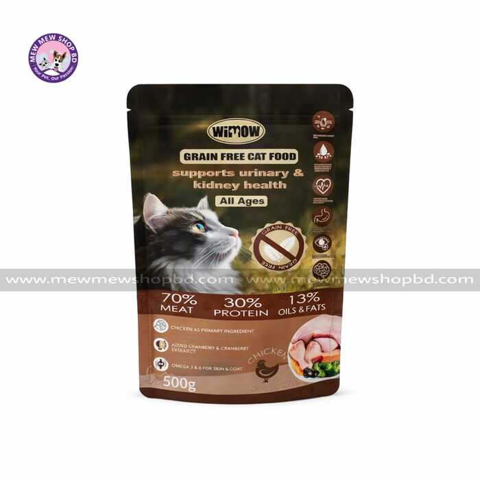 Wimow Grain Free Dry Food 500g