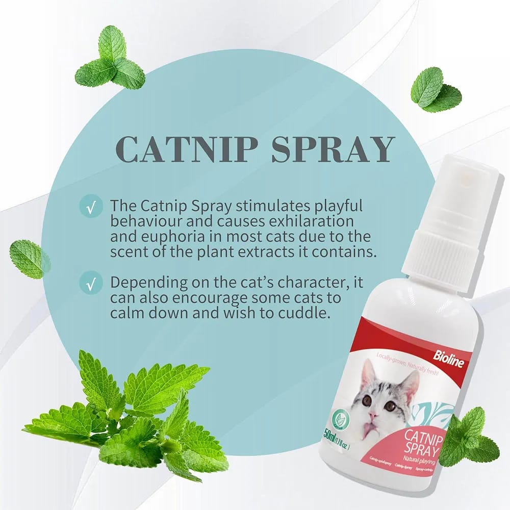 Bioline Catnip Spray for Cats 50ml