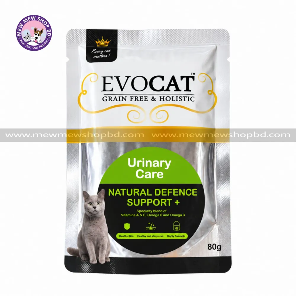 EvoCat Grain Free & Holistic Urinary Care All Life Stage Cat Pouch 80g
