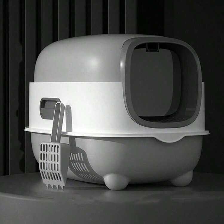 Multifunctional Premium Front Door Closed Litter Box with Scoop with Single Door (Inside Dhaka Only)