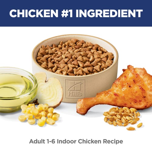 Hill's Science Diet Indoor Adult Chicken Recipe Dry Cat Food 1.58kg