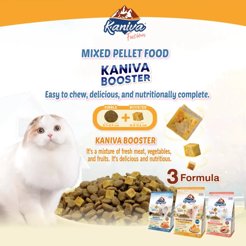 Kaniva Fusion Multivitamins Chicken & Pumpkin for Adult & kitten