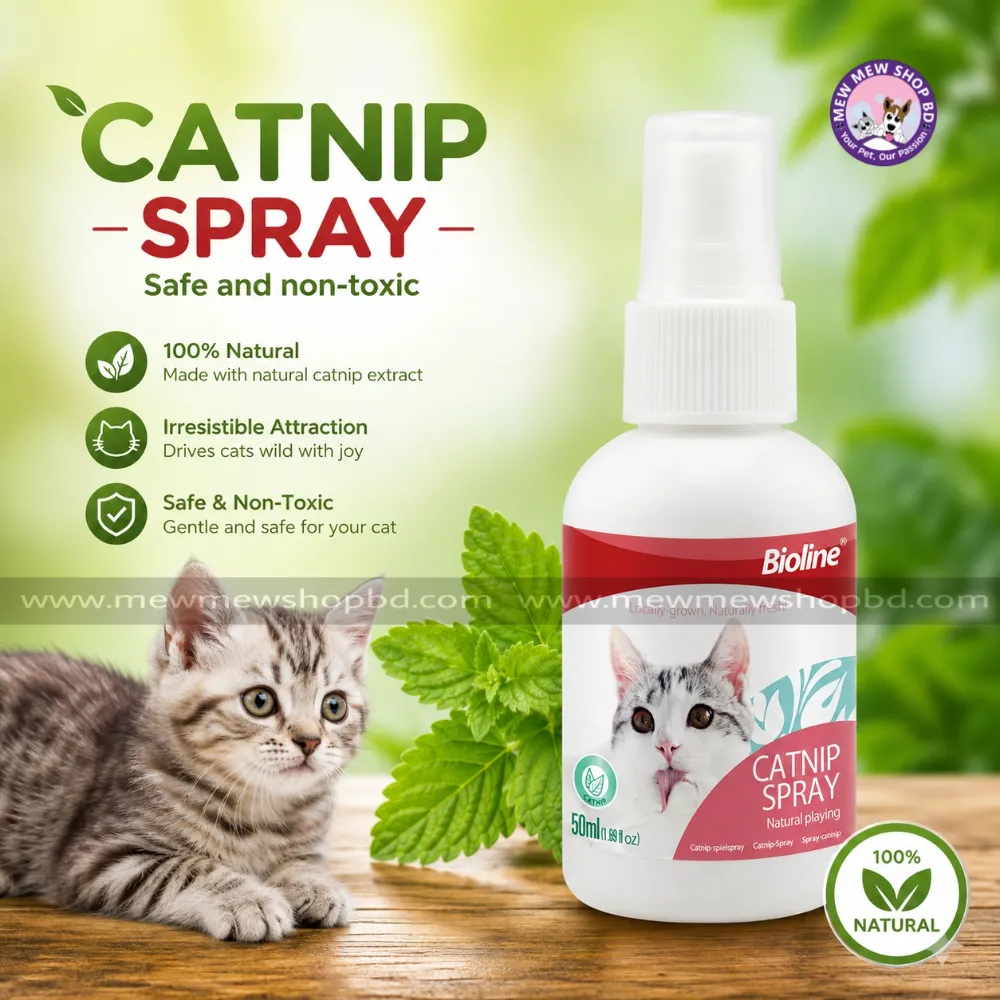 Bioline Catnip Spray for Cats 50ml