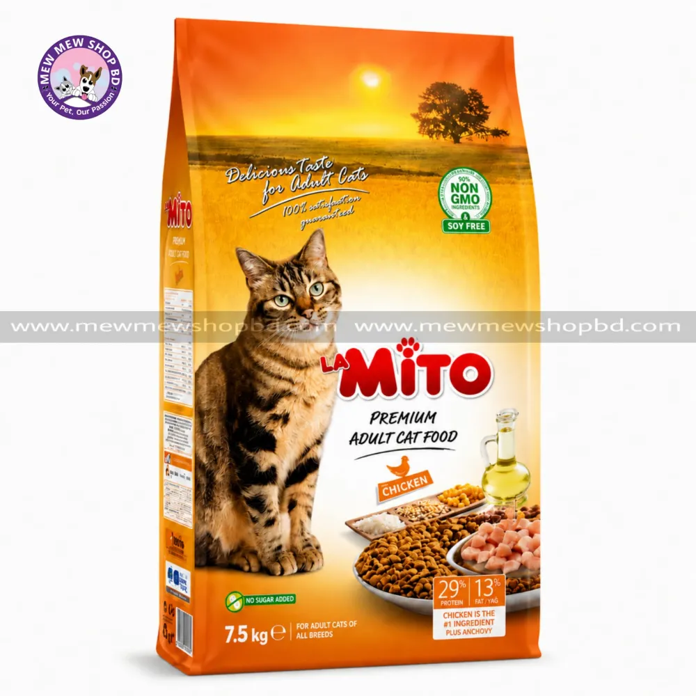 La Mito Premium Adult Cat Food Chicken 7.5kg