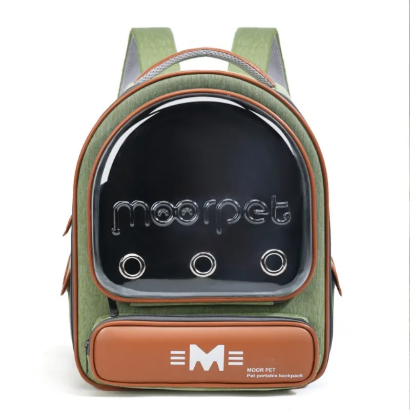 Moorpet Bubble View Ventilated Comfortable Carrier Backpack for Pet Cat