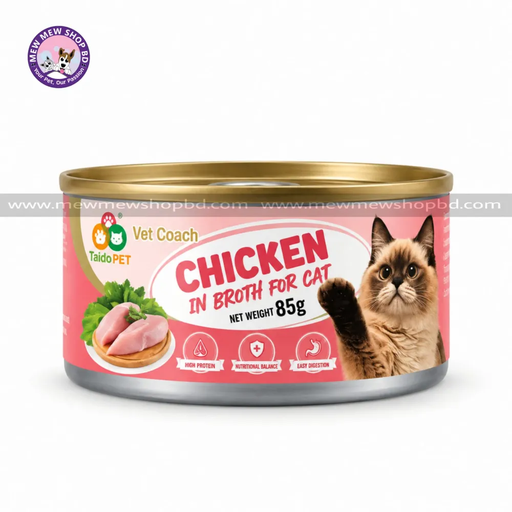 Taido Pet Vet Coach Chicken In Broth For Cat 85g