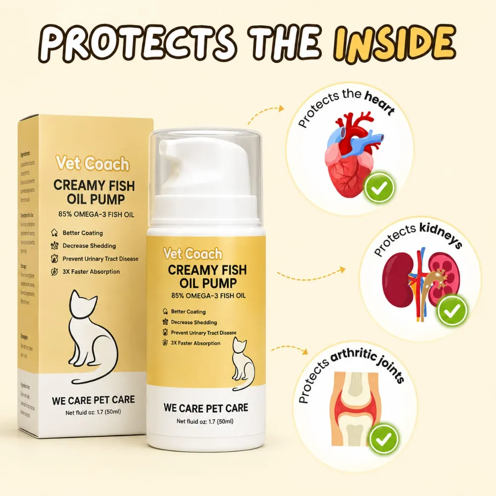 Vet Coach Omega 3 Creamy Fish Oil 50ml