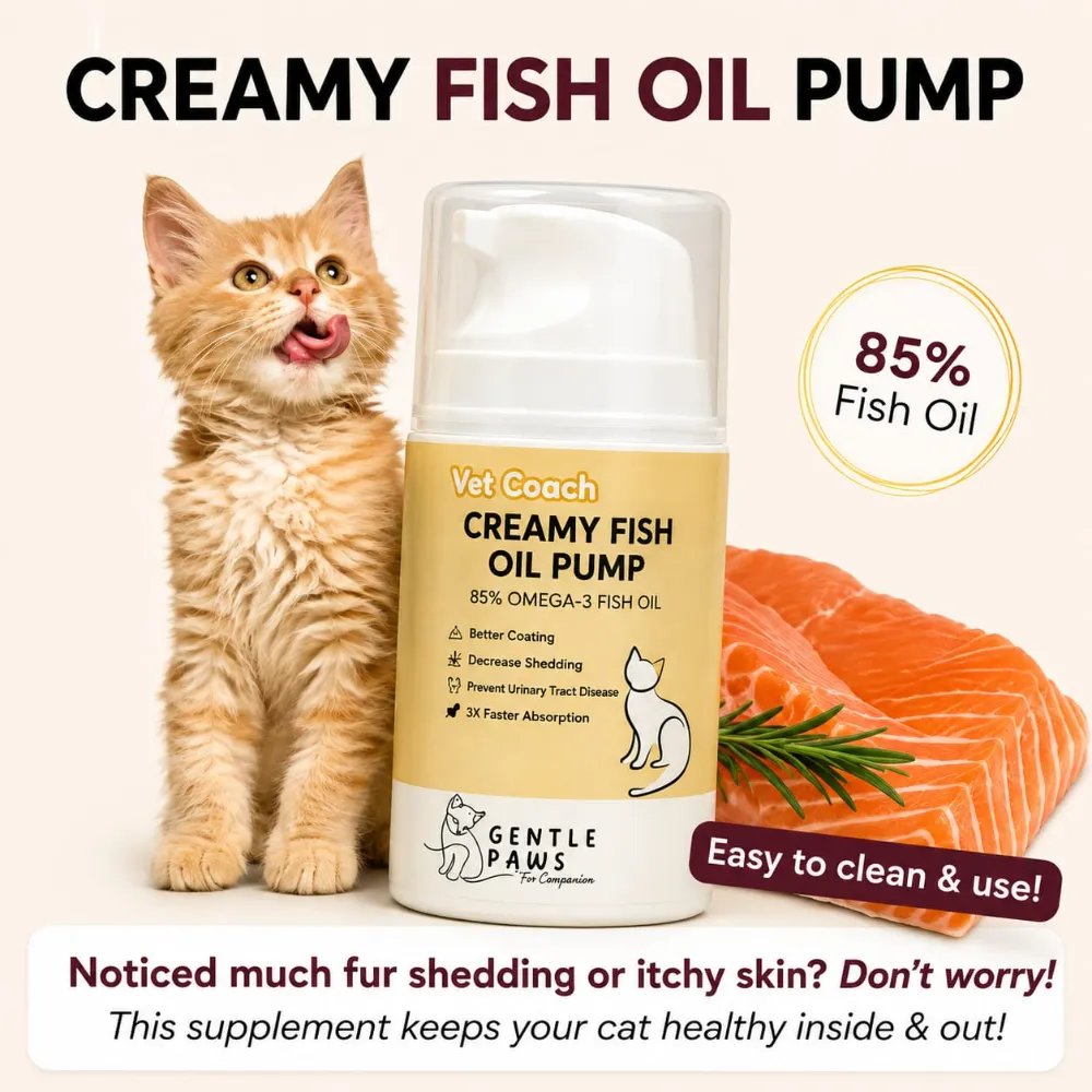 Vet Coach Omega 3 Creamy Fish Oil 50ml