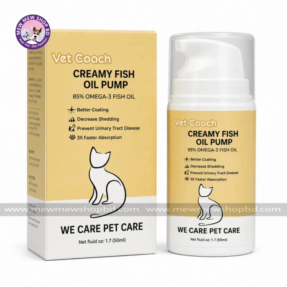 Vet Coach Omega 3 Creamy Fish Oil 50ml