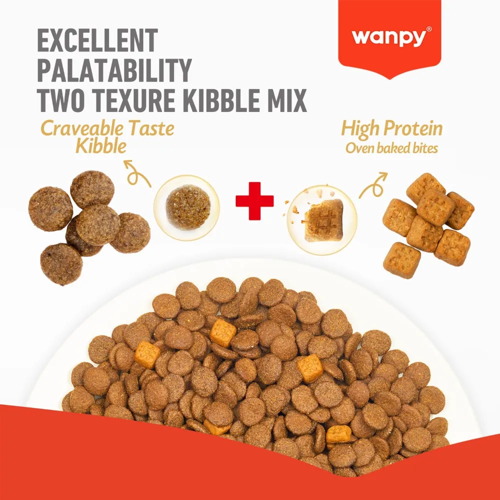Wanpy Grain Free Super Premium Dry Cat Food Sterilized Salmon & Tuna 500g
