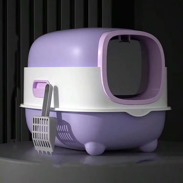 Multifunctional Premium Front Door Closed Litter Box with Scoop with Single Door (Inside Dhaka Only)